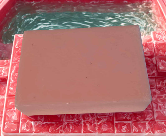 Handmade brambleberry soap – rectangular pink artisan bar, small‑batch Michigan gift soap.